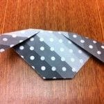 Cachorrinho de origami