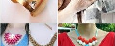 Colares, anéis e bijuterias – Presentes para o Dia das Mães