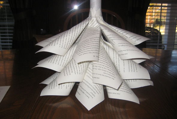 Criando a Árvore de Natal com papel