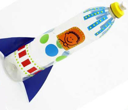 Brinquedos reciclados para crianças