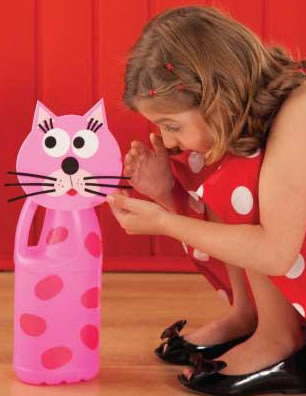 Brinquedos reciclados para crianças