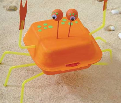 Brinquedos reciclados para crianças