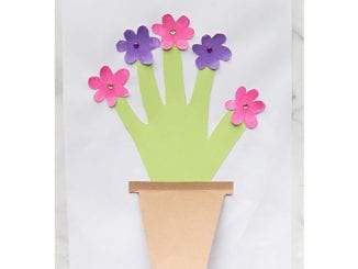 Linda Ideia de Atividade com Papel para o Dia das Mães