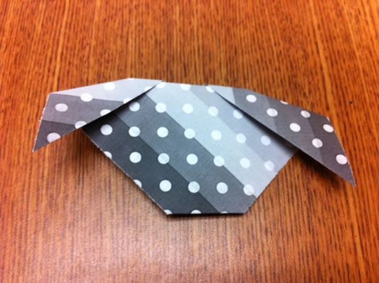 Cachorrinho de origami