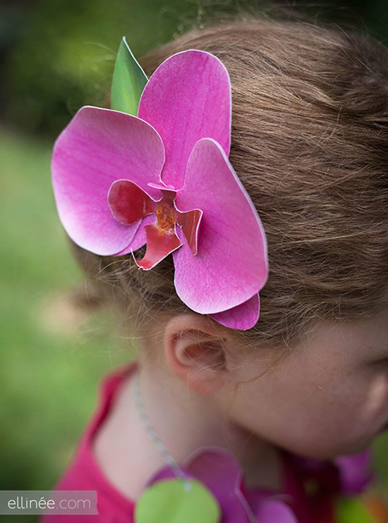 orquidea-de-papel-7 Detalhe para colocar no cabelo