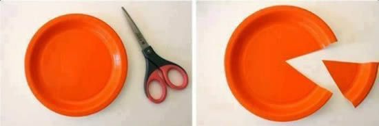 Como fazer decoração com pratos de plástico