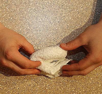 Criando coelhinho de toalha passo a passo