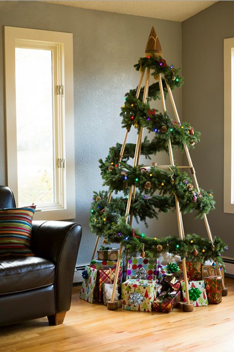 Árvore de Natal criativa - Ideias e inspirações