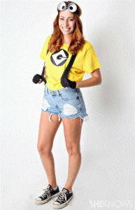 feminina fantasia dos minions para carnaval ideias como fazer sugestões femininas