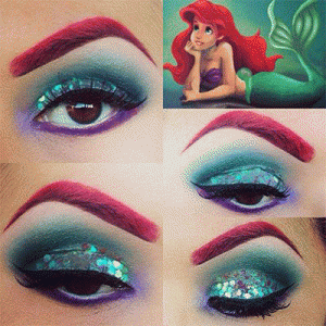 inspiração-maquiagem-princesas-disney-pequena-sereia-little-mermaid-4--maquiagem-para-carnaval-makeup-princess-
