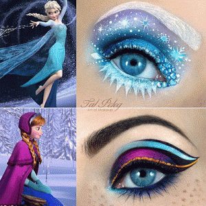 maquiagem-frozen-inspiração-maquiagem-princesa-disney-elsa-frozen