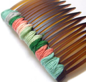 decoracao-para-presilha-de-cabelo-7 Presilha de cabelo decorada passo a passo