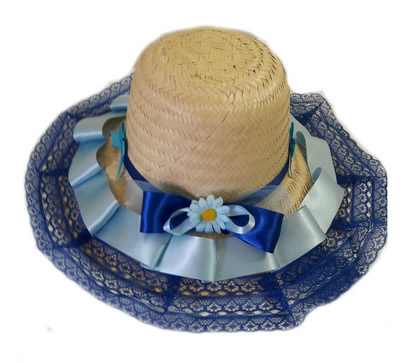 Chapéu de Palha decorado para o São João