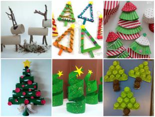 artesanatos-de-natal-para-fazer-com-as-criancas-capa-2 Artesanatos com reciclagem para fazer com as crianças no Natal