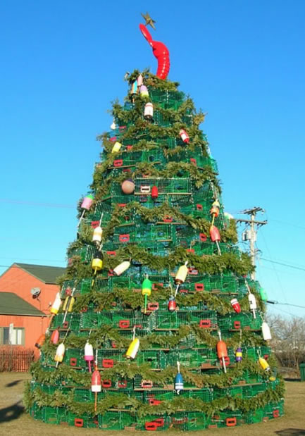 10 Super Árvores de Natal com Reciclagem - Como fazer em casa