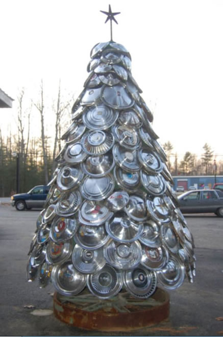 10 Super Árvores de Natal com Reciclagem - Como fazer em casa