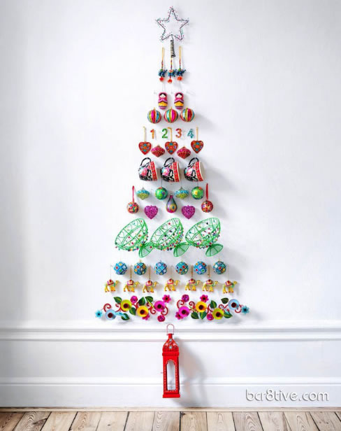 20 ideias para fazer Árvores de Natal baratas, diferentes e criativas -  Como fazer em casa