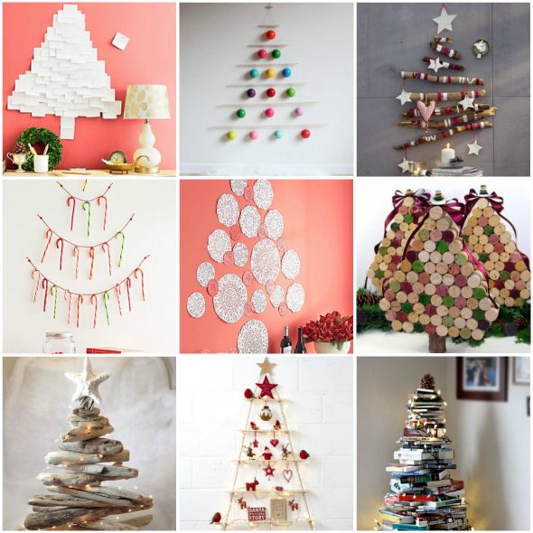 Ideia para Árvore de Natal criativa e diferente