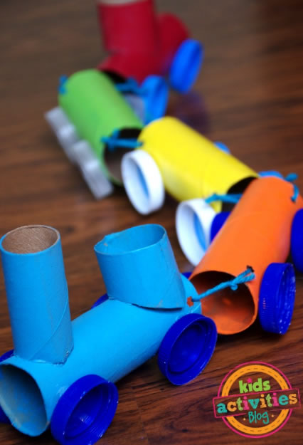 Brinquedos reciclados fáceis de fazer