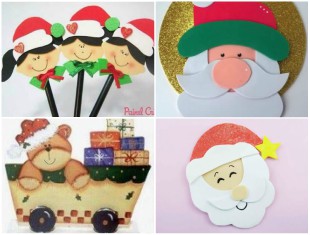 moldes-para-enfeite-de-natal-em-eva-capa-2 Moldes para fazer Enfeites de EVA para o Natal