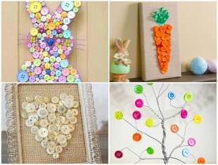 decoracao-com-botoes-para-a-pascoa-capa-2 10 Ideias Lindas para Decoração com Botões para a Páscoa