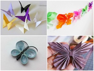 borboletas-de-papel-para-decoracao-de-dia-das-maes-capa-2 Lindas Borboletas de Papel para Decoração de Dia das Mães