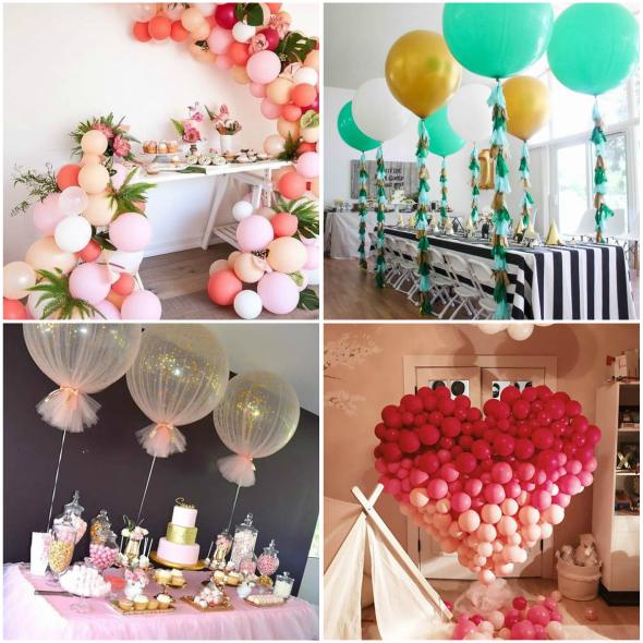 20 Ideias para Decoração de Dia das Mães com Balões