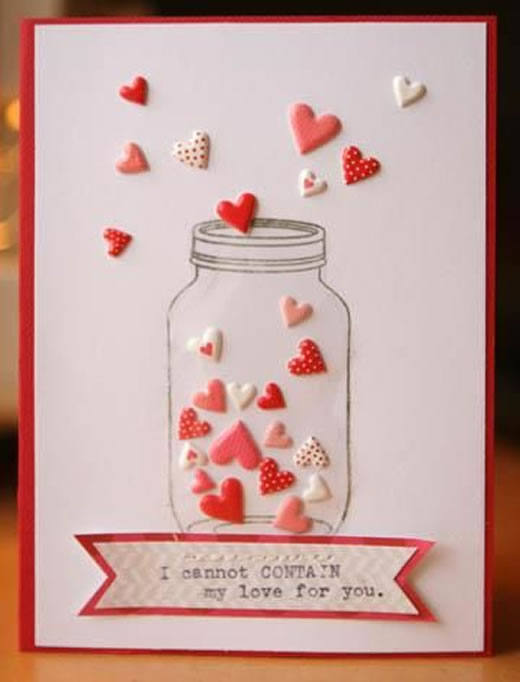 Cartão para Dia dos Namorados Criativo