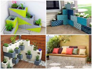 decoracao-com-blocos-de-concreto-para-o-jardim-capa-2 Decoração para o Jardim com Blocos de Concreto