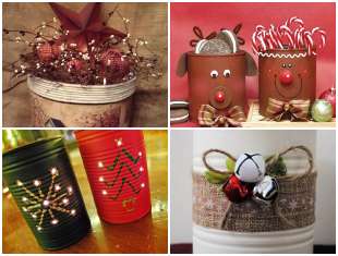 decoracao-para-natal-com-latas-capa-2 Latas Decoradas para Natal
