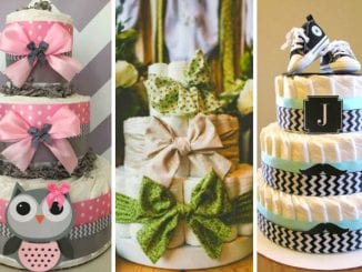 COMO FAZER BOLO DE FRALDAS PARA CHA DE BEBE
