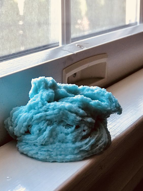 como fazer slime iceberg