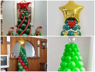 decoracao-criativa-de-natal-com-baloes-capa-2 Árvore de Natal com Balões