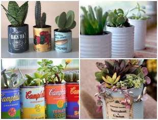 mini-suculentas-em-latas-capa-2 Ideias para Mini Suculentas em Latas