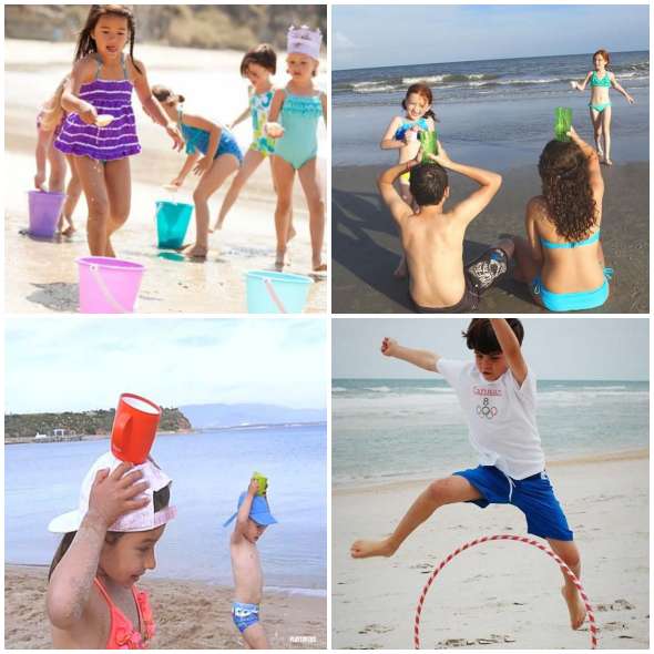 Ideias para Brincar na Praia com Crianças