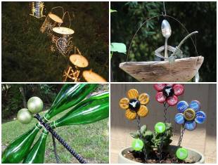 ideias-com-reciclagem-para-decoracao-de-jardim-capa-2 Inspirações com Reciclagem para Decorar Jardim