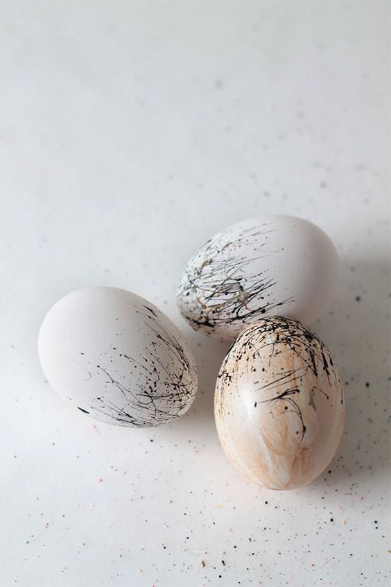 ovos de galinha marmorizados