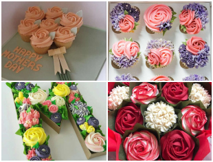 Cupcakes Lindos para o Dia da Mães