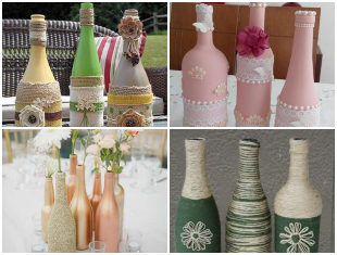 Recicle Garrafas para Decorar no Dia das Mães