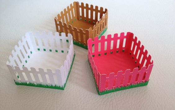 Enfeites com palito de picolé