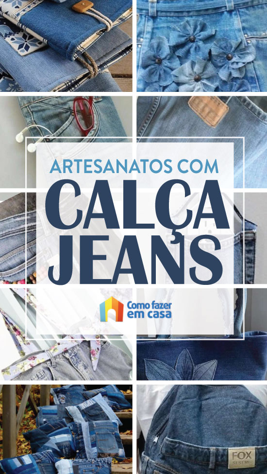 20 maneiras de reaproveitar calça jeans