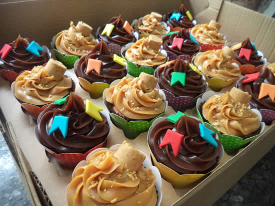 Cupcakes para Festa Junina