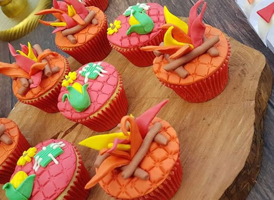 Cupcakes para São João