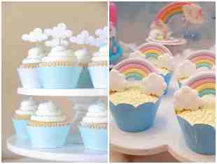 cupcakes-chuva-de-amor-capa-2 Cupcakes Decorados para Festa Chuva de Amor