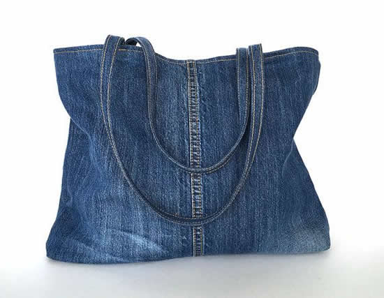 Ideias para fazer bolsas com jeans