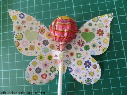Lembrancinha de borboleta para dia das crianças